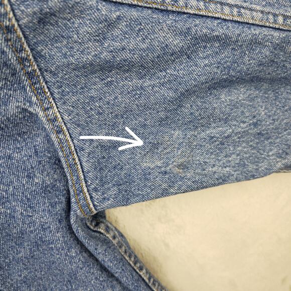 Vintage 90s Levi’s 70507 4890 Type 3 Denim Trucker Jacket Made In USA Size XL - Picture 12 of 14